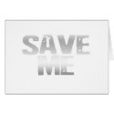 Save Me! - Emo Alternative Grunge Rock Punk cards by RAWRoutloud Save Me! - Emo Alternative Grunge Rock Punk cards
