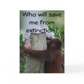 Save Me from Extinction card card