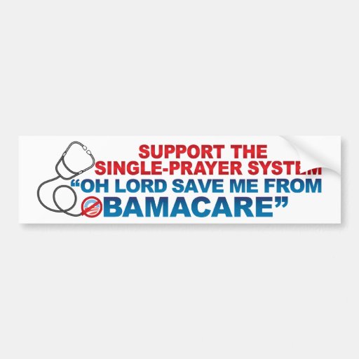 SAVE ME FROM OBAMACARE Bumper stickers