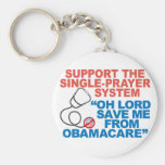 SAVE ME FROM OBAMACARE Buttons Key Chain