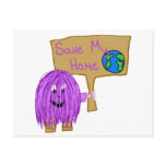 save my home! postcard