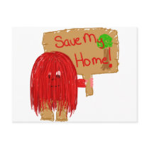 save my home post cards