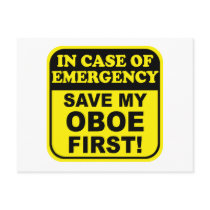 Save My Oboe postcards by evisionarts Save My Oboe postcards
