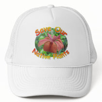 Save Native Plants Iris2 Hat by naturegirl7 Save Native Plants Iris2 Hat