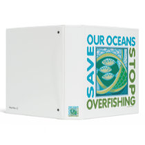 Save Oceans Vinyl Binders