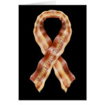 Save Our Bacon Ribbon Design cards