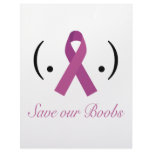 SAVE OUR BOOBS letterhead