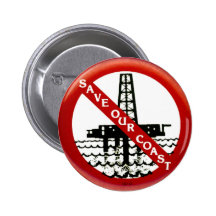 Save Our Coast - Button
