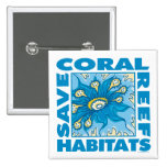 Save Our Coral Reefs Buttons