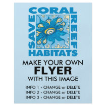Save Our Coral Reefs flyers