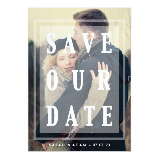 save our date cards