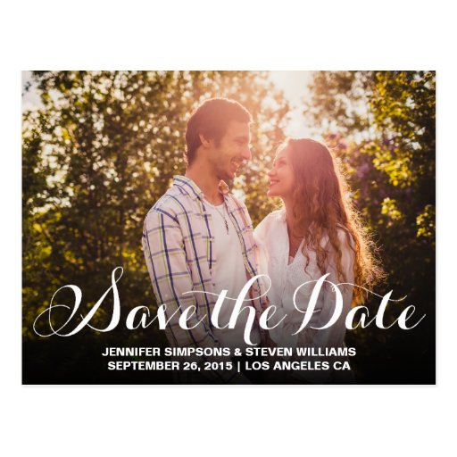 save our date cards