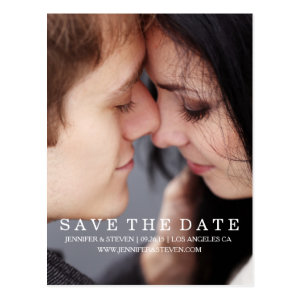 SAVE OUR DATE | SAVE THE DATE ANNOUNCEMENT POSTCARD