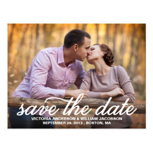 SAVE OUR DATE | SAVE THE DATE ANNOUNCEMENT POSTCARD