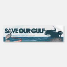 Save Our Gulf Bumper Sticker