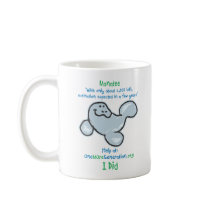 Save our Manatees Coffee Mugs