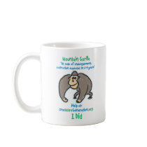 Save our Mountain Gorilla mugs