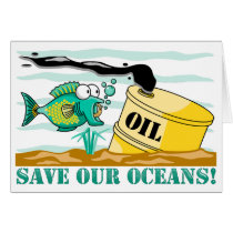 "Save Our Oceans" cards by Aquavel "Save Our Oceans" cards