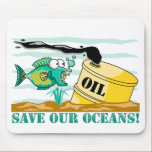"Save Our Oceans"  Mousepad