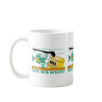 "Save Our Oceans" mugs by Aquavel "Save Our Oceans" mugs