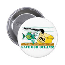 Save Our Oceans! Pins