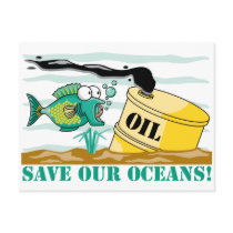 Save Our Oceans! postcards by alternateworlds Save Our Oceans! postcards