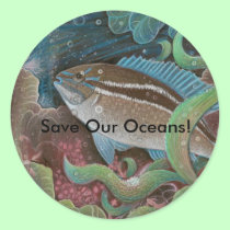 Save Our Oceans! stickers stickers