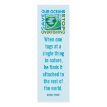Save Our Oceans - Stop Overfishing Business Cards