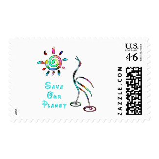 Save Our Planet stamp