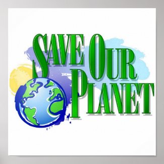 Save our Planet zazzle_print