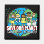Save Our Planet Refrigerator Magnet