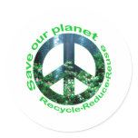 Save our Planet Stickers