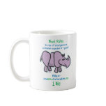 Save our Rhino's Mug
