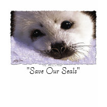 "SAVE OUR SEALS" Tops & Tees t-shirts by RavenSpiritPrints "SAVE OUR SEALS" Tops & Tees t-shirts