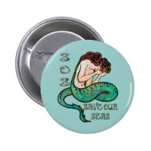 Save Our Seas Button