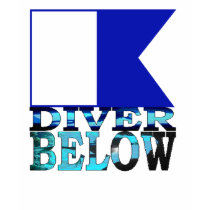save our seas/diver below blue flag t shirt2 by IDCSRacoon save our seas/diver below blue flag t shirt2