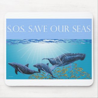Save Our Seas Mousepad mousepad