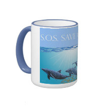 Save Our Seas Mug by dolfinguy Save Our Seas Mug