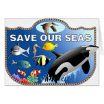Save Our Seas Note Card