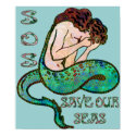 Save Our Seas Print by Jaenne Save Our Seas Print