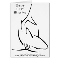 Save Our Sharks cards