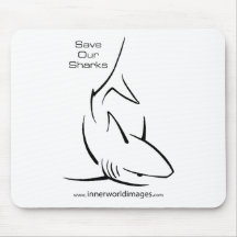 Save Our Sharks Mousepad