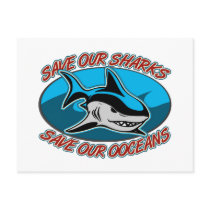Save Our Sharks postcards