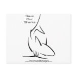 Save Our Sharks Postcard