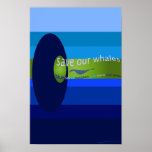 Save Our Whales posters