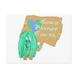 save planet earth postcards