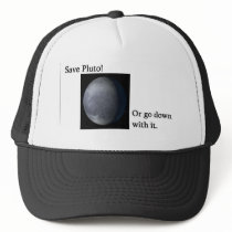 SAVE PLUTO hats