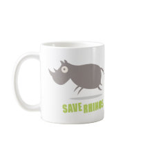 Save Rhinos Mug
