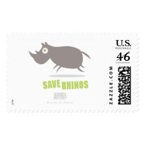 Save Rhinos Stamps by AnimalAdvocate Save Rhinos Stamps