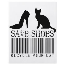 Save Shoes Recycle Your Cat Flyers